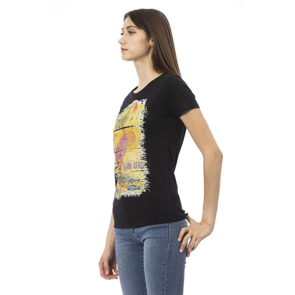 Trussardi Action 2BT09 T-shirt Maglietta Donna Nero