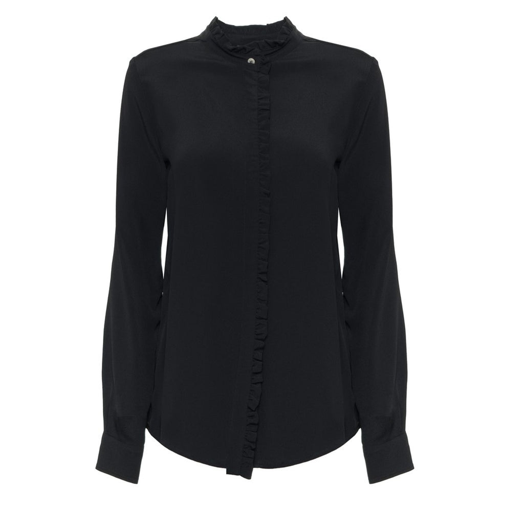 Harmont & Blaine C03D48-002114 Camicia Donna Nero - BeFashion.it