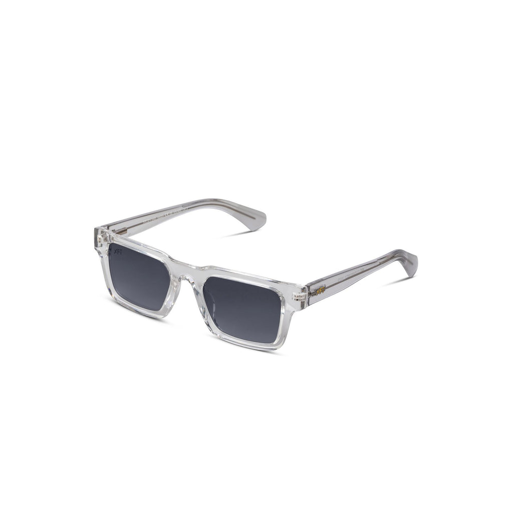 X Frame Therapy CLEARFINITY X073 Occhiali da Sole Unisex Trasparente Nero