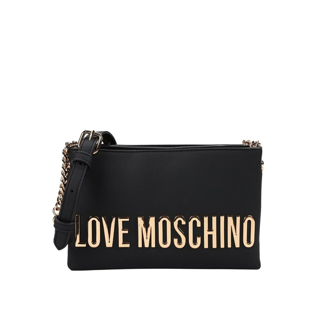 Love Moschino LETTERING LOGO JC4110 Borsa a Tracolla Donna Nero