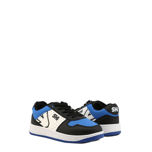 Shone 002-001 Sneakers Bambino Bimbo Bianco Nero Blu