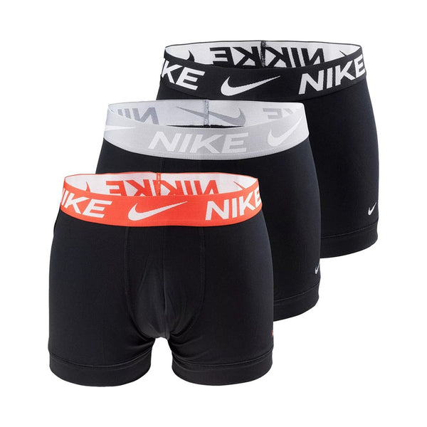 Nike 0000KE1156 Boxer Intimo Uomo Tripack 3 Pezzi Nero Multicolor