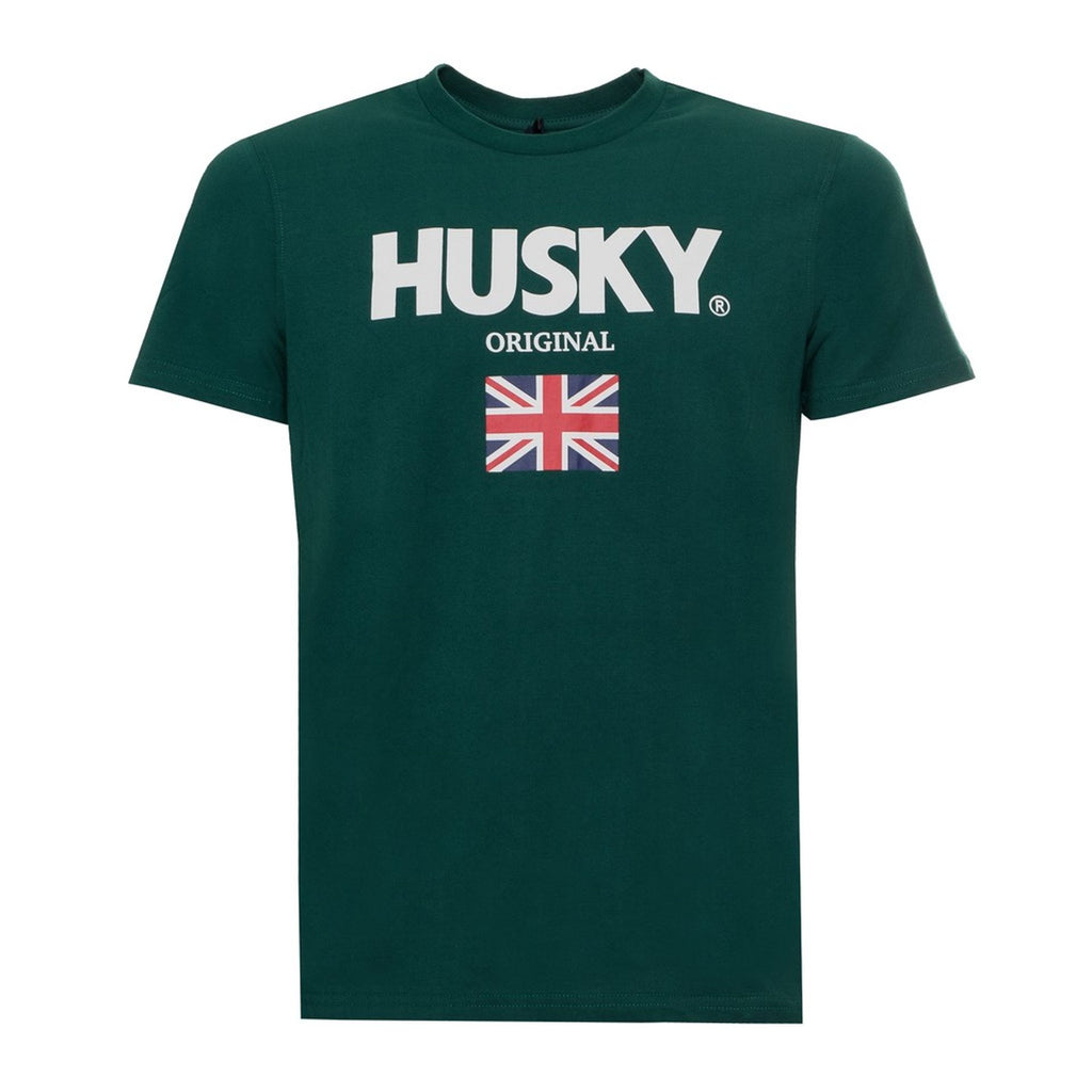 Husky JOHN HS23BEUTC35CO177 T-shirt Maglietta Uomo Verde