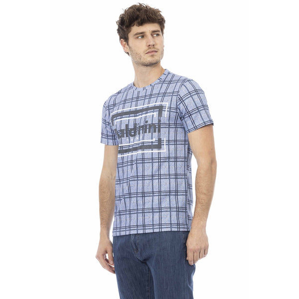 Baldinini Trend COMO TSU543 T-shirt Maglietta Uomo Blu Jeans