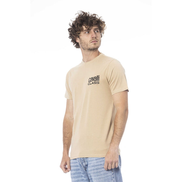 Cavalli Class QXT62XJD060 T-shirt Maglietta Uomo Marrone