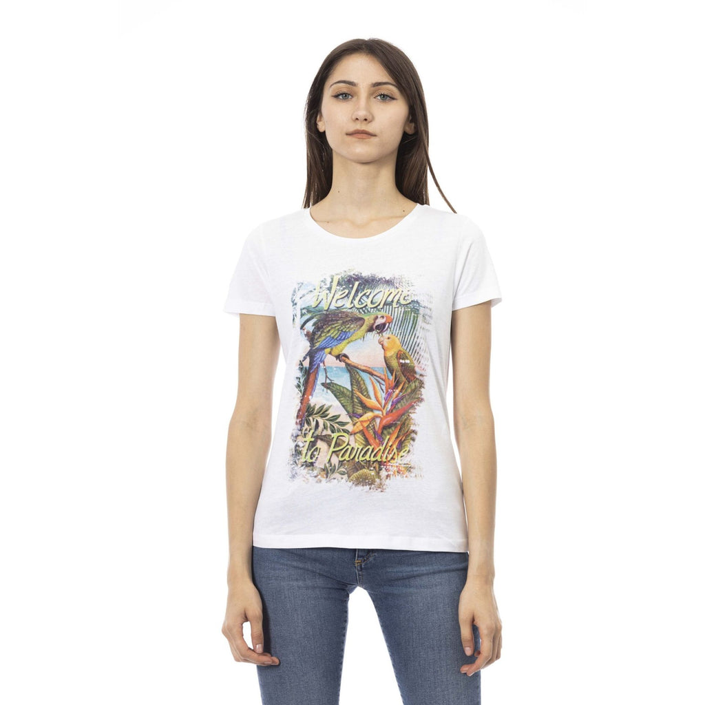 Trussardi Action 2BT16 T-shirt Maglietta Donna Bianco