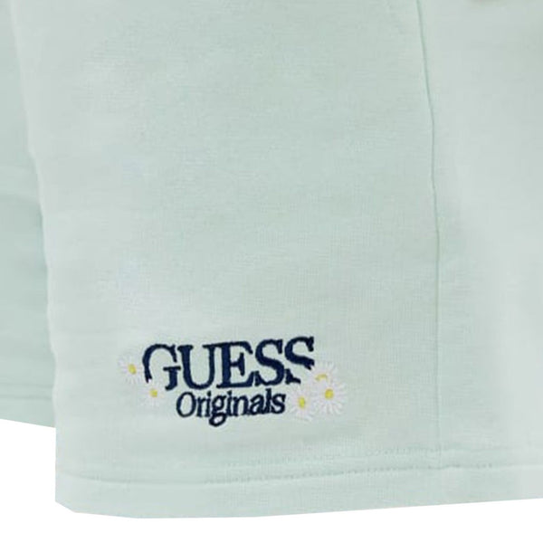 Guess W2GD05 K9YI0 Pantaloni Corti Pantaloncini Shorts Donna Verde