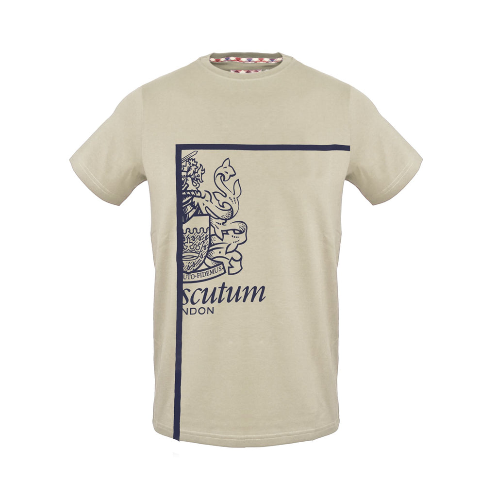 Aquascutum TSIA127 T-shirt Maglietta Uomo Marrone - BeFashion.it