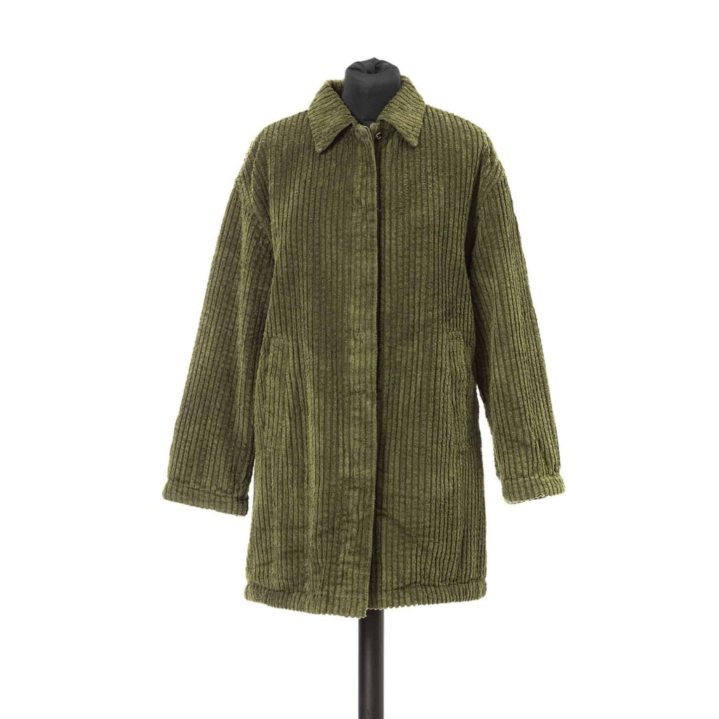 Jacob Cohen J9132F 01305V Cappotto Donna Made in Italy Verde - BeFashion.it