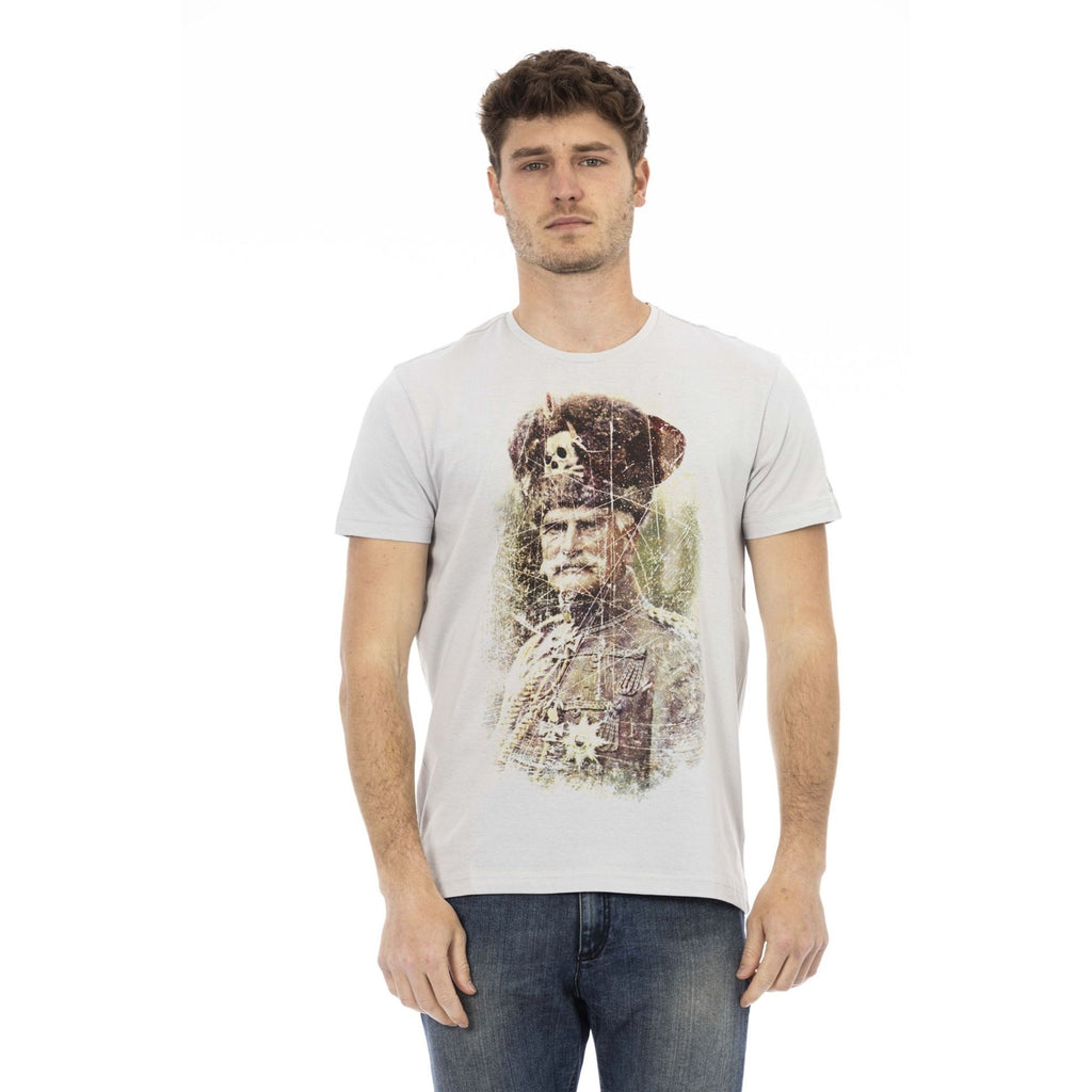 Trussardi Action 2AT05 T-shirt Maglietta Uomo Grigio Chiaro