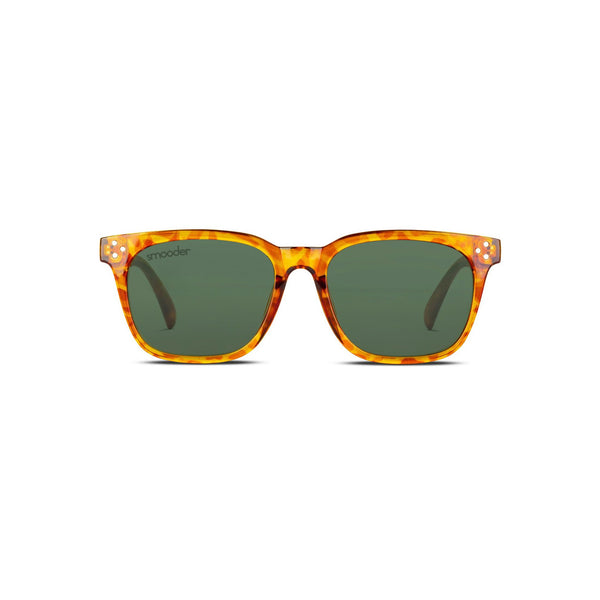 Smooder MOAPA X034 Occhiali da Sole Unisex Marrone Tartarugato