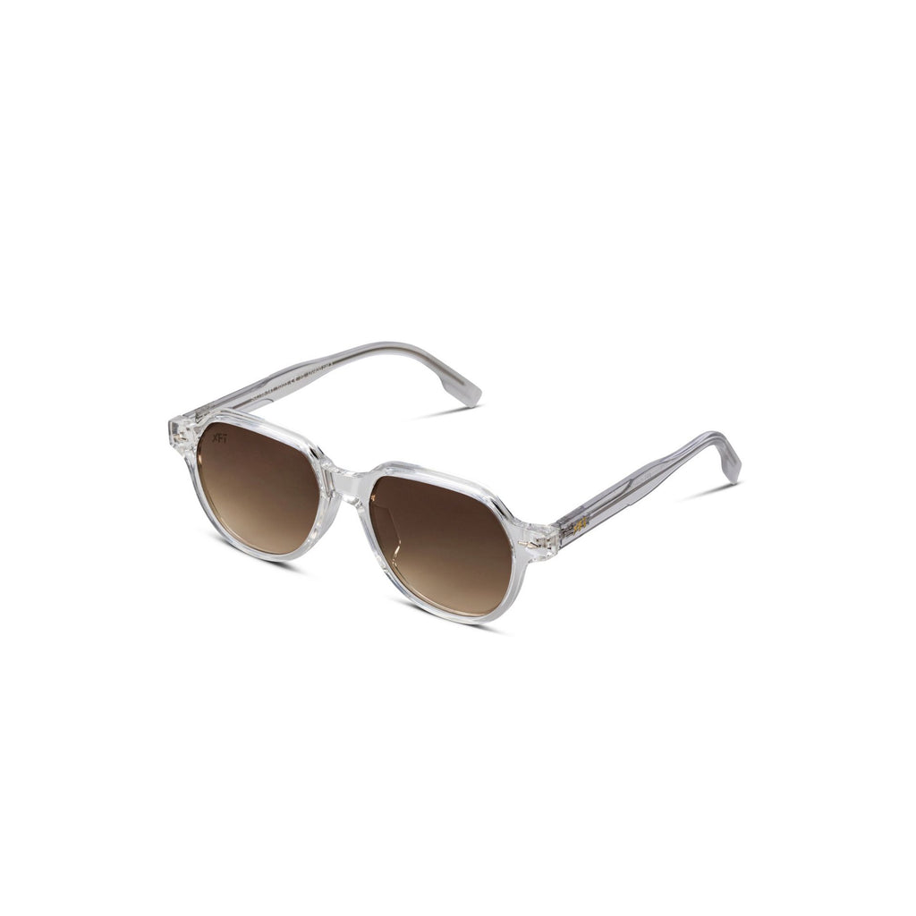 X Frame Therapy CHROMASHADE X081 Occhiali da Sole Unisex Trasparente Marrone