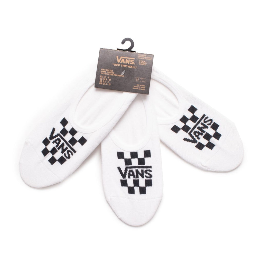 Vans VN000F11WHT1 Calze Uomo Bianco Nero