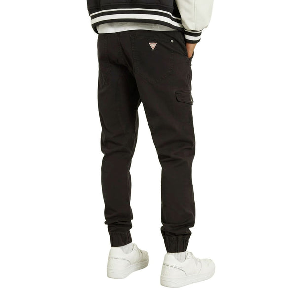 Guess M4RB17 WFYSA Pantaloni Uomo Nero