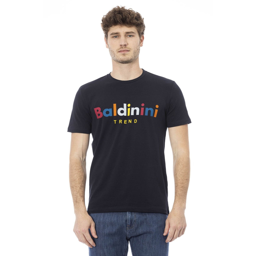 Baldinini Trend COMO TRU542 T-shirt Maglietta Uomo Blu Navy