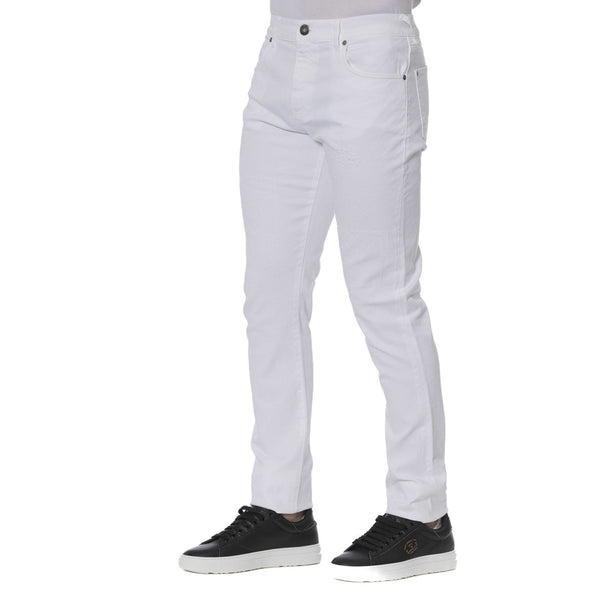 Trussardi Jeans 52P000001T002638H001 Jeans Uomo Bianco