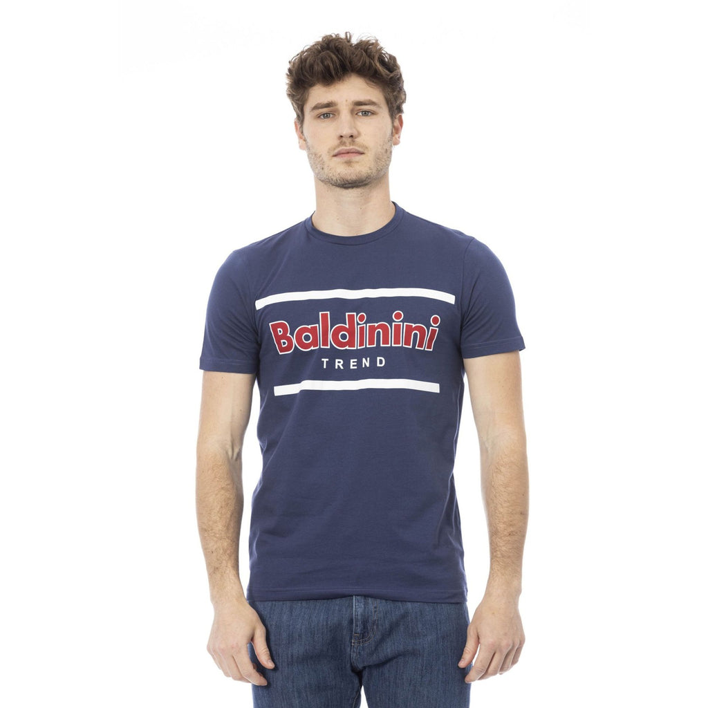 Baldinini Trend COMO TSU540 T-shirt Maglietta Uomo Blu - BeFashion.it