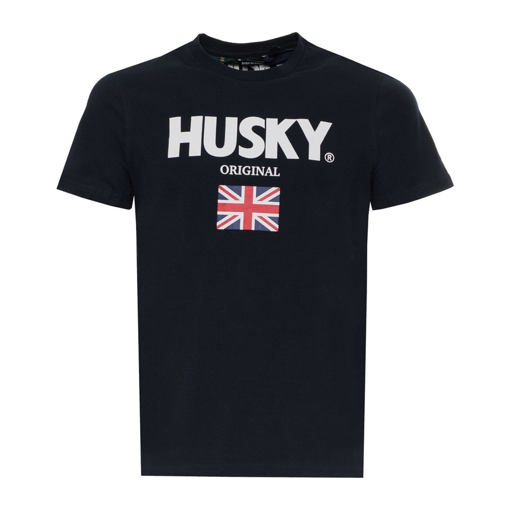 Husky JOHN HS23BEUTC35CO177 T-shirt Maglietta Uomo Blu Navy