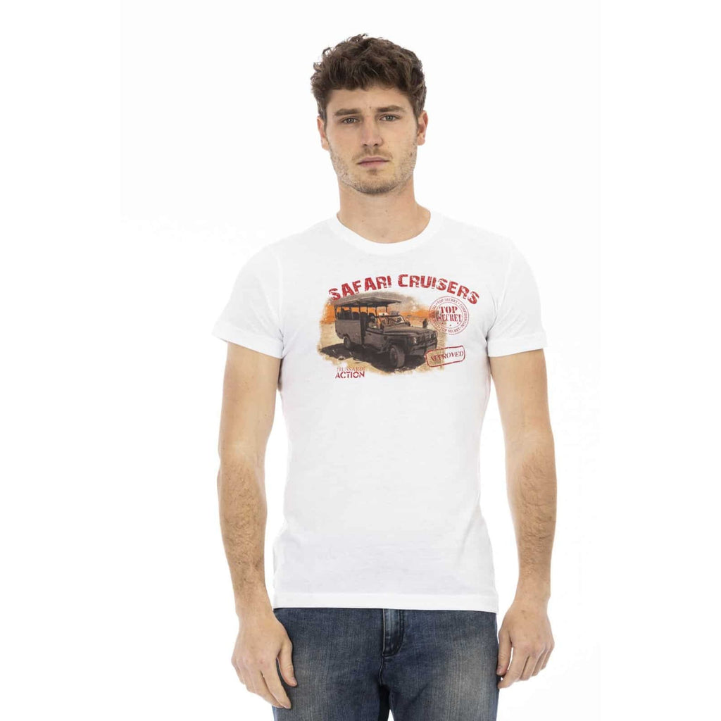 Trussardi Action 2AT02B T-shirt Maglietta Uomo Bianco