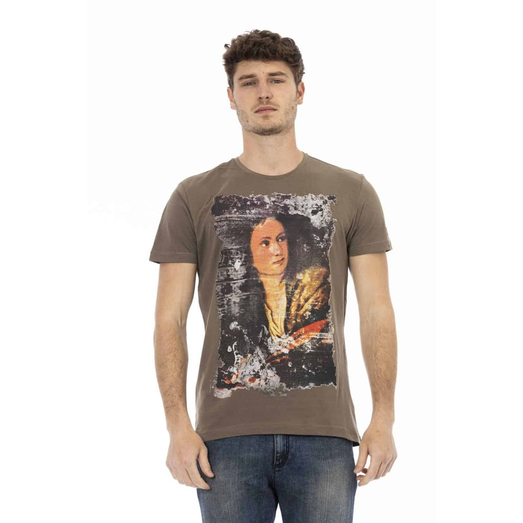 Trussardi Action 2AT21 T-shirt Maglietta Uomo Marrone