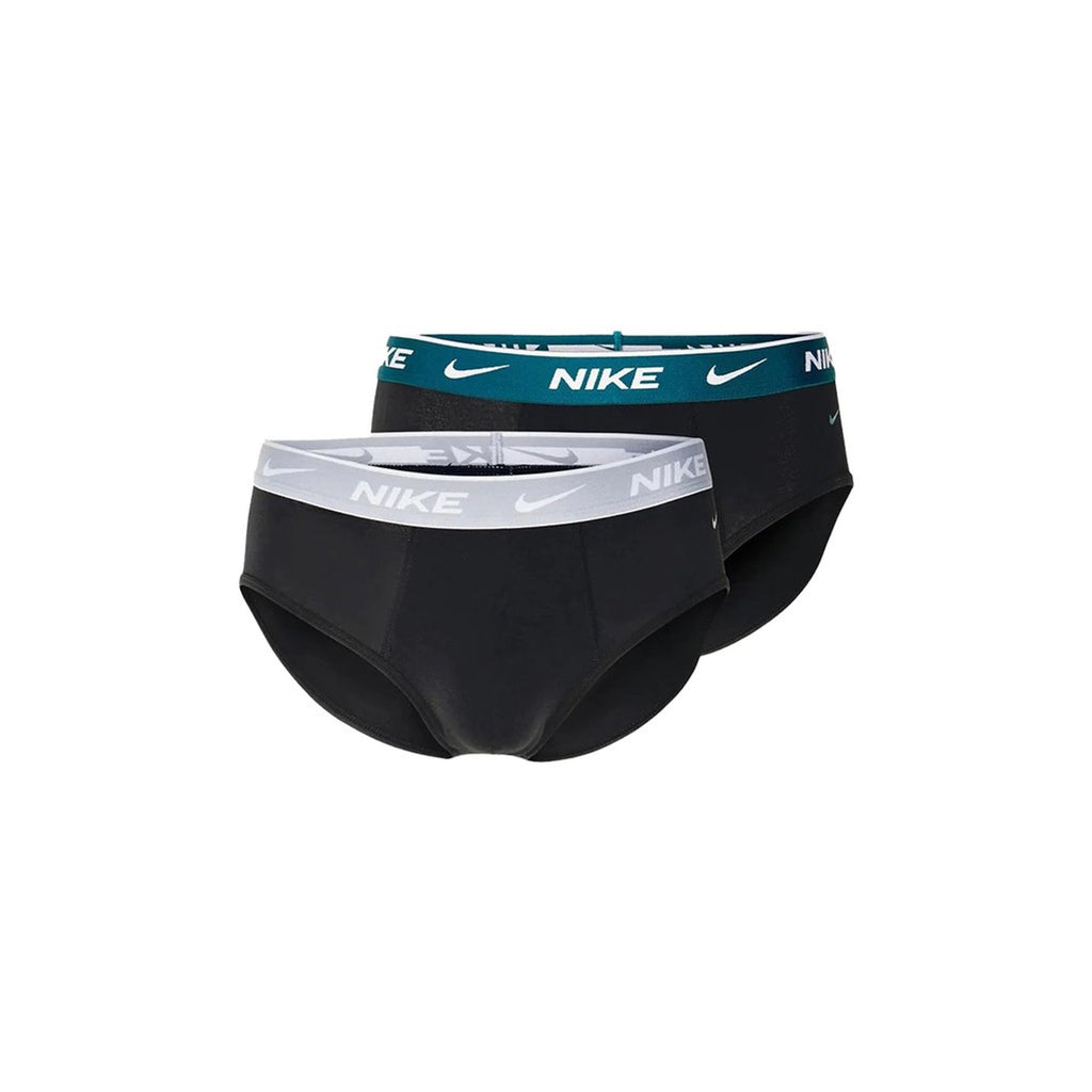 Nike 0000KE1084 Slip Intimo Uomo Bipack 2 Pezzi Nero Multicolor