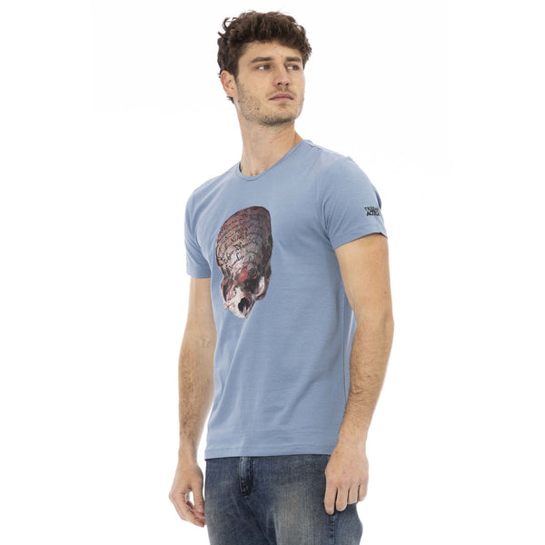 Trussardi Action 2AT36 T-shirt Maglietta Uomo Azzurro