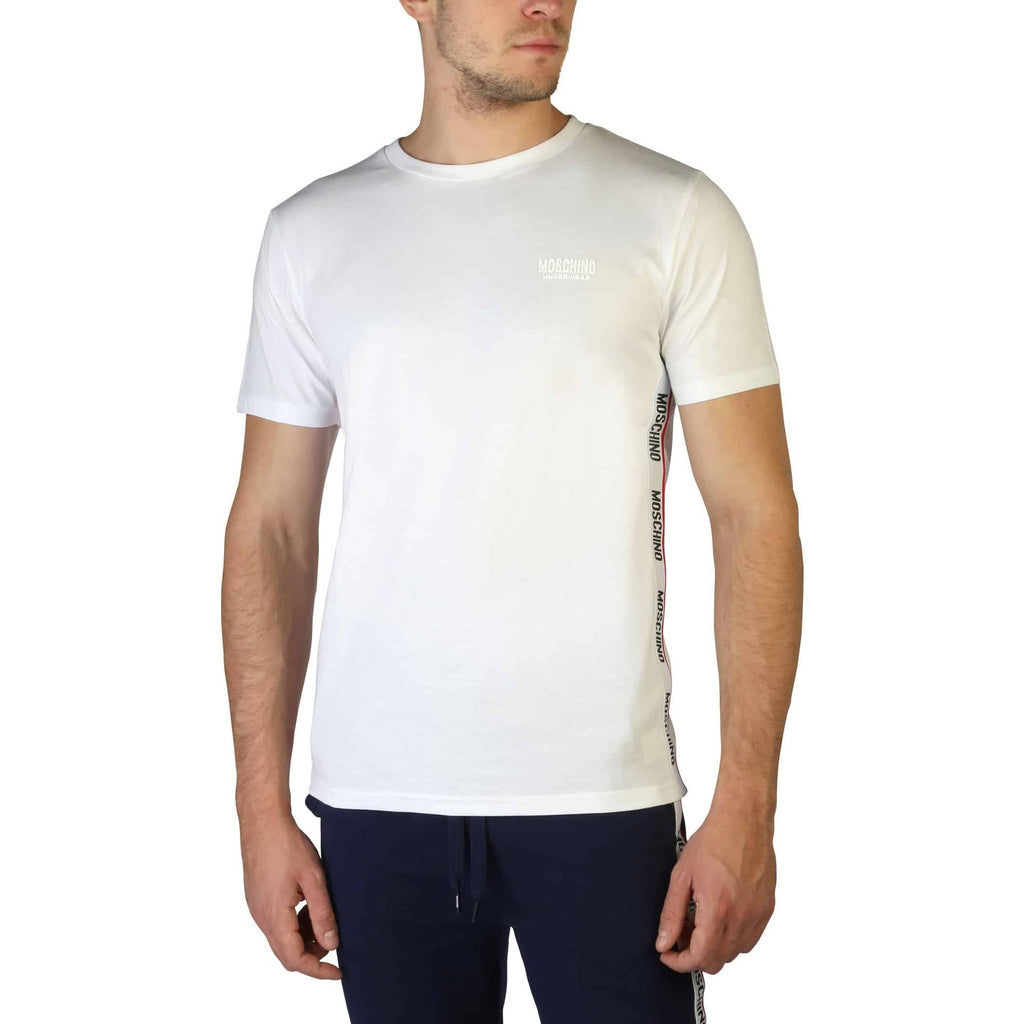 Moschino 1903-8101 T-shirt Maglietta Uomo Bianco