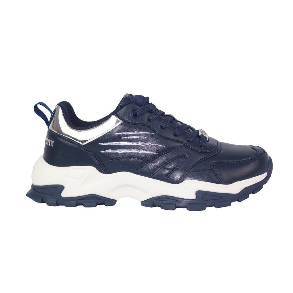 Plein Sport SIPS151685 Scarpe Sneakers Uomo Blu Navy - BeFashion.it