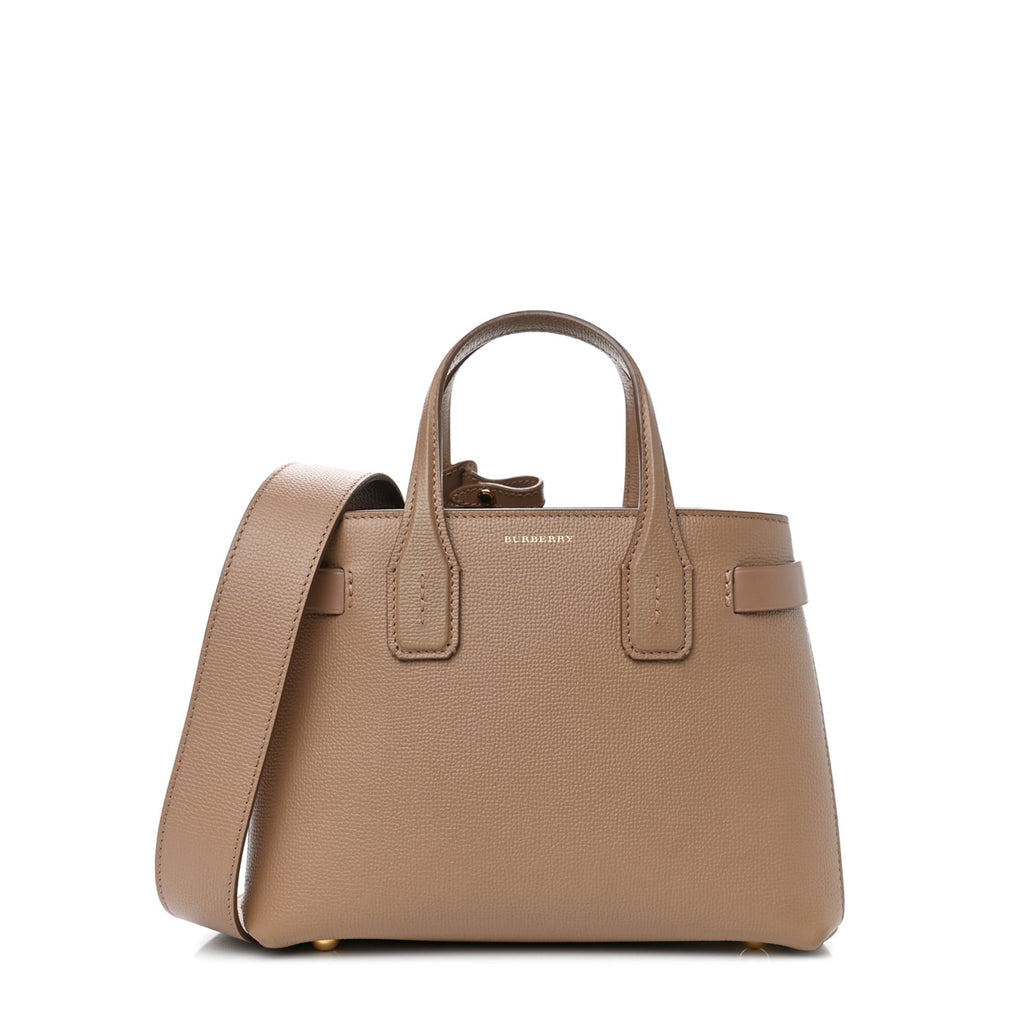 Burberry 80685501 Borsa Shopping Bag Pelle Donna Cammello