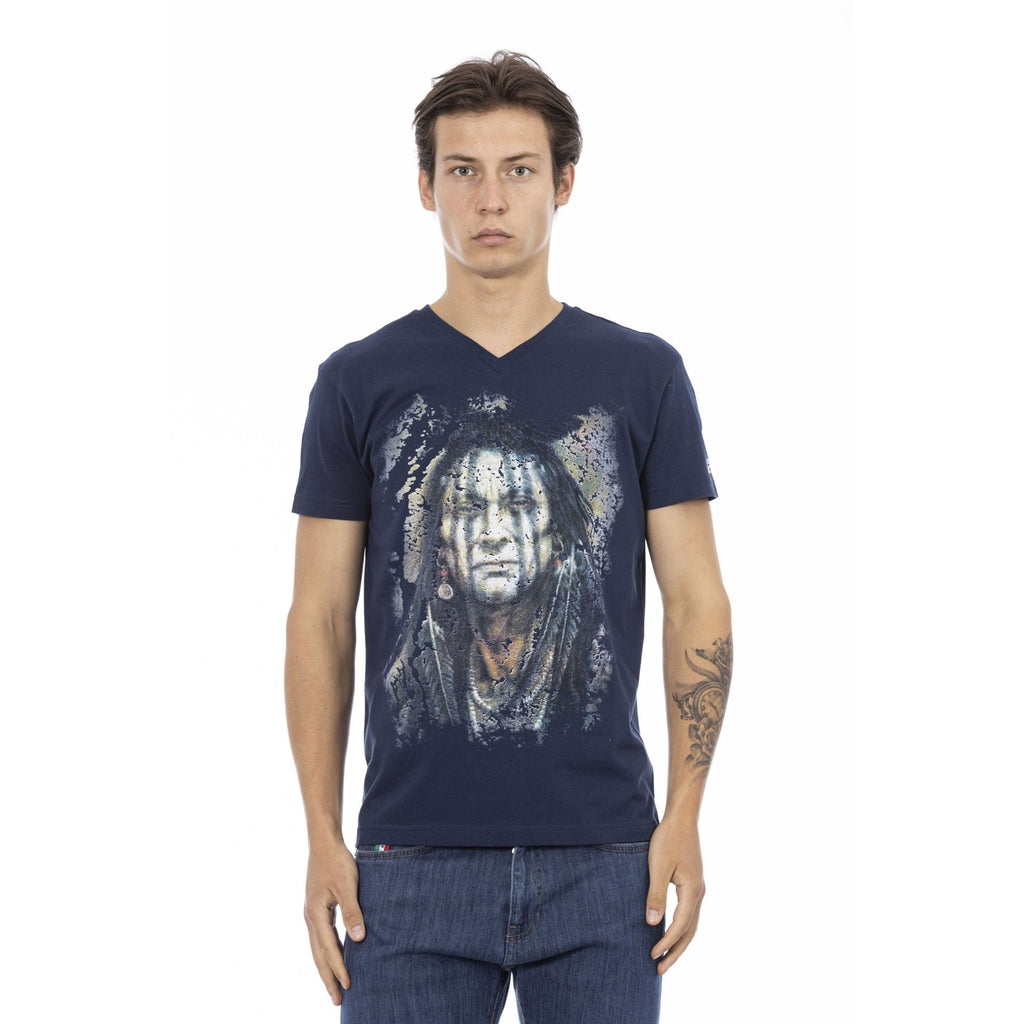 Trussardi Action 2AT144 T-shirt Maglietta Uomo Blu Navy