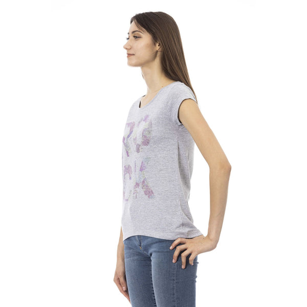 Trussardi Action 2BT56 T-shirt Maglietta Donna Grigio - BeFashion.it