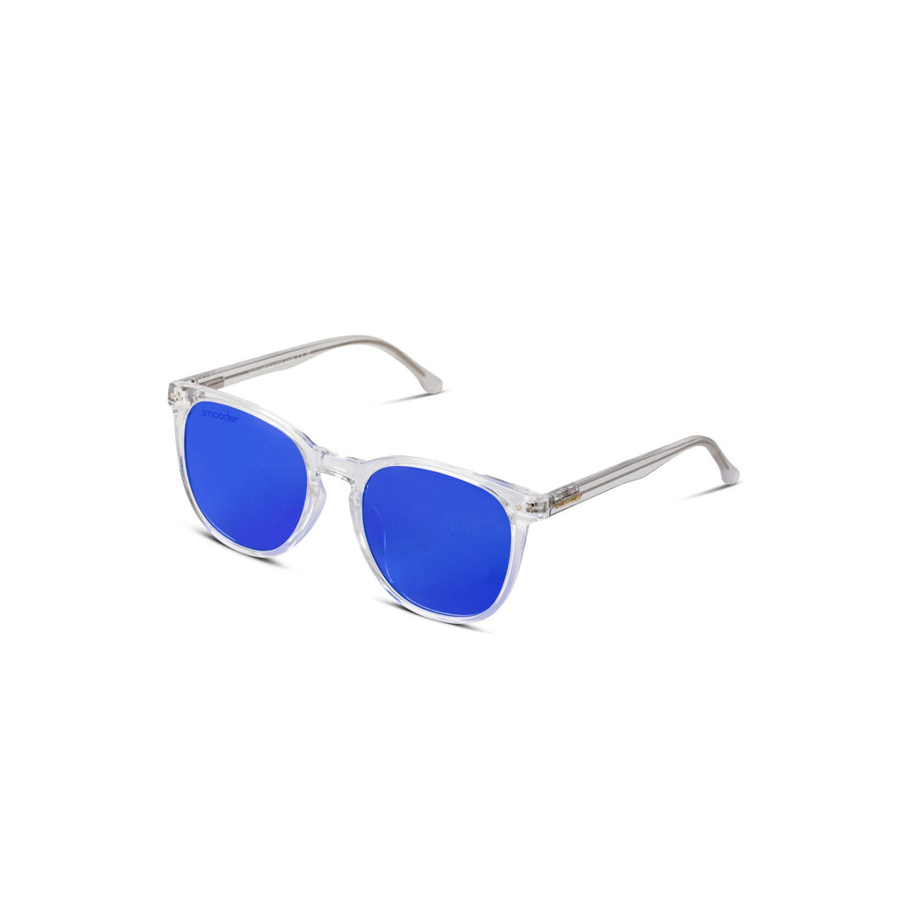 Smooder MESQUITE X009 Occhiali da Sole Unisex Trasparente Blu