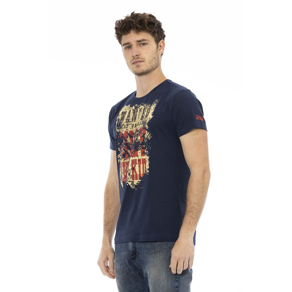 Trussardi Action 2AT46 T-shirt Maglietta Uomo Blu Navy