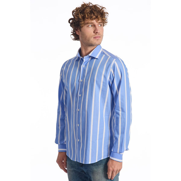 Baldinini Trend GALLIPOLI 1 Camicia Uomo Made in Italy Blu - BeFashion.it