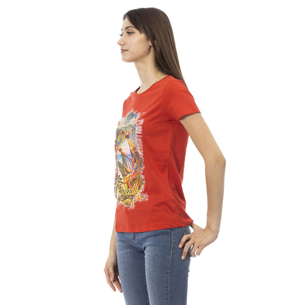 Trussardi Action 2BT16 T-shirt Maglietta Donna Rosso