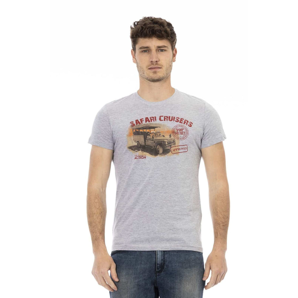 Trussardi Action 2AT02B T-shirt Maglietta Uomo Grigio