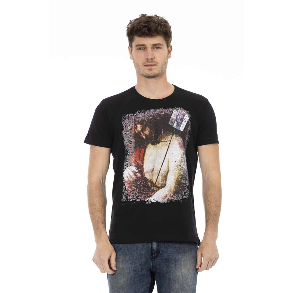 Trussardi Action 2AT20 T-shirt Maglietta Uomo Nero - BeFashion.it