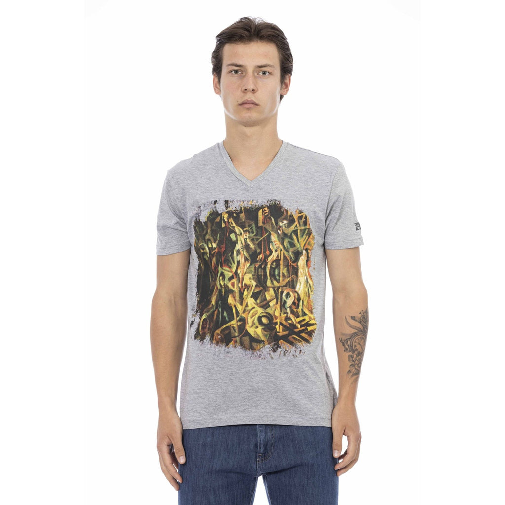 Trussardi Action 2AT114 T-shirt Maglietta Uomo Grigio