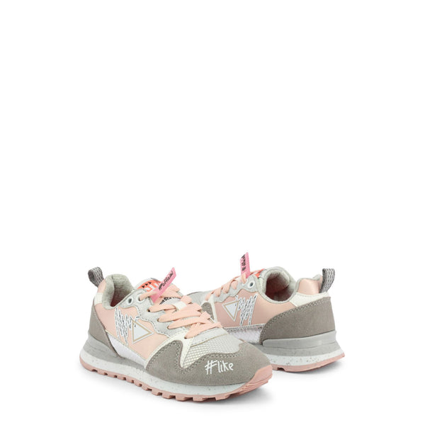Shone 617K-018 Scarpe Sneakers Bambina Bimba Grigio Rosa - BeFashion.it