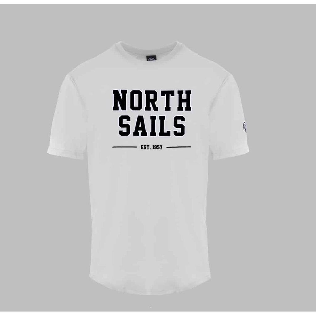 North Sails 9024060101 T-shirt Maglietta Uomo Bianco