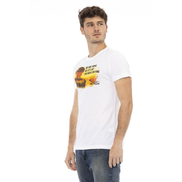 Trussardi Action 2AT02C T-shirt Maglietta Uomo Bianco