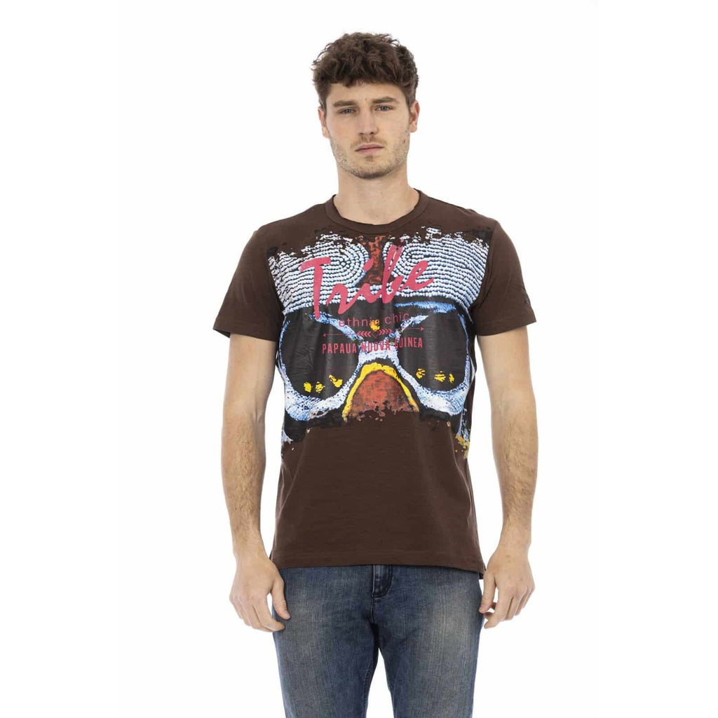 Trussardi Action 2AT18 T-shirt Maglietta Uomo Marrone