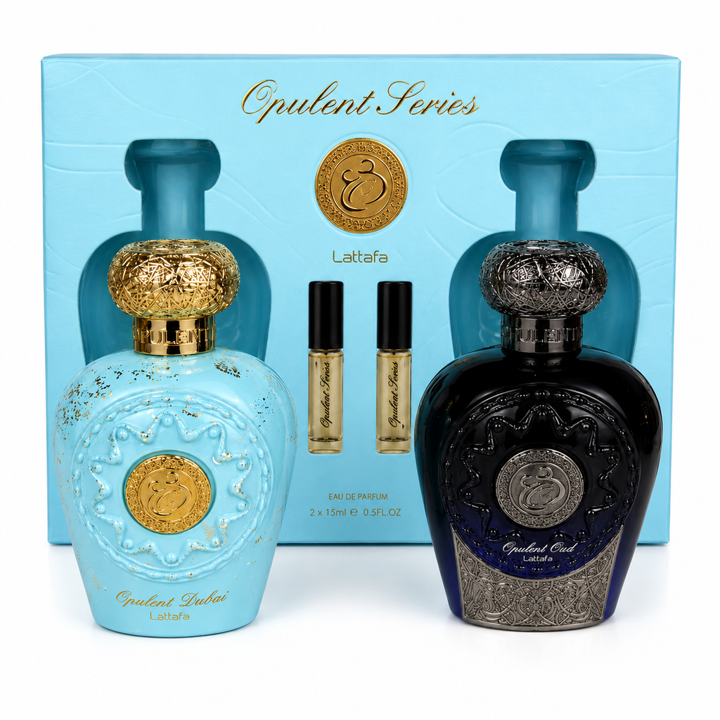 Lattafa OPULENT DUBAI & BLUE OUD ELIXIR Set Profumo Unisex 100ml