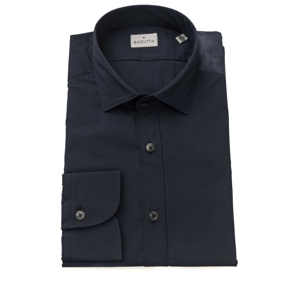 Bagutta BERLINO 11596 Camicia Uomo Blu Navy - BeFashion.it