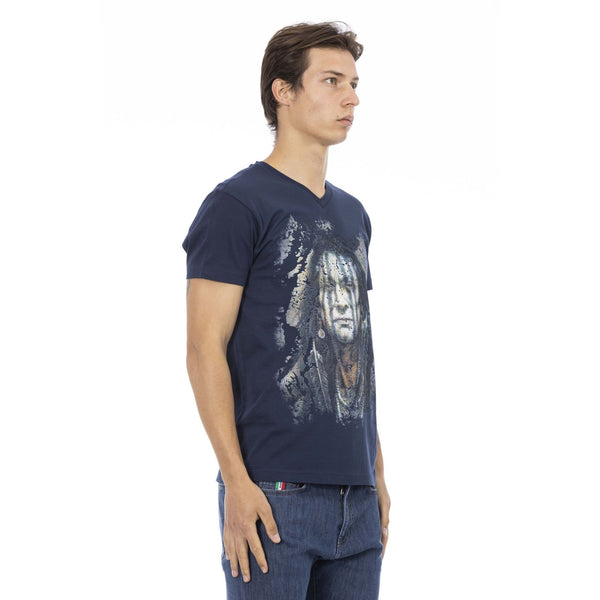 Trussardi Action 2AT144 T-shirt Maglietta Uomo Blu Navy