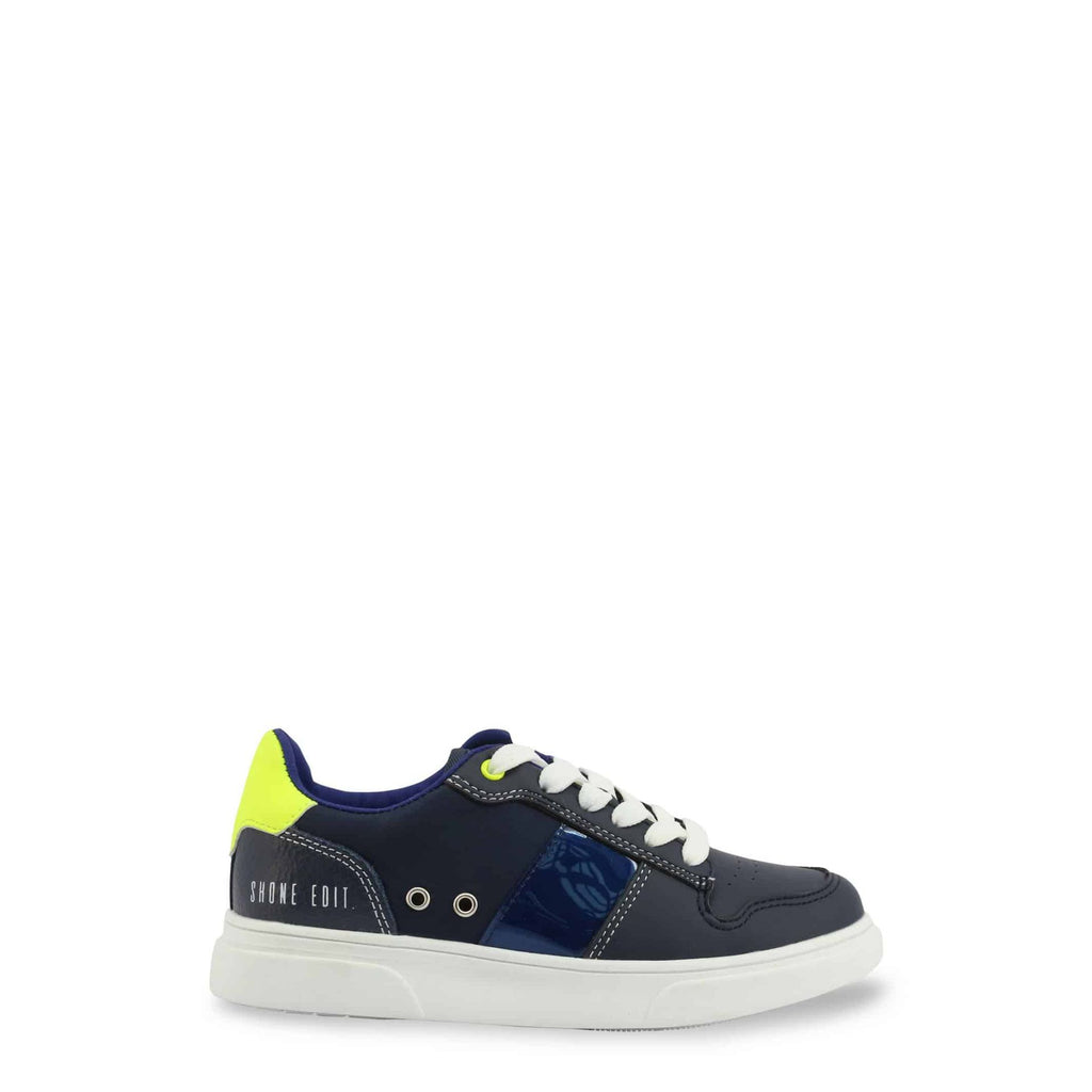 Shone S8015-013 Sneakers Bambino Bimbo Blu Navy Giallo