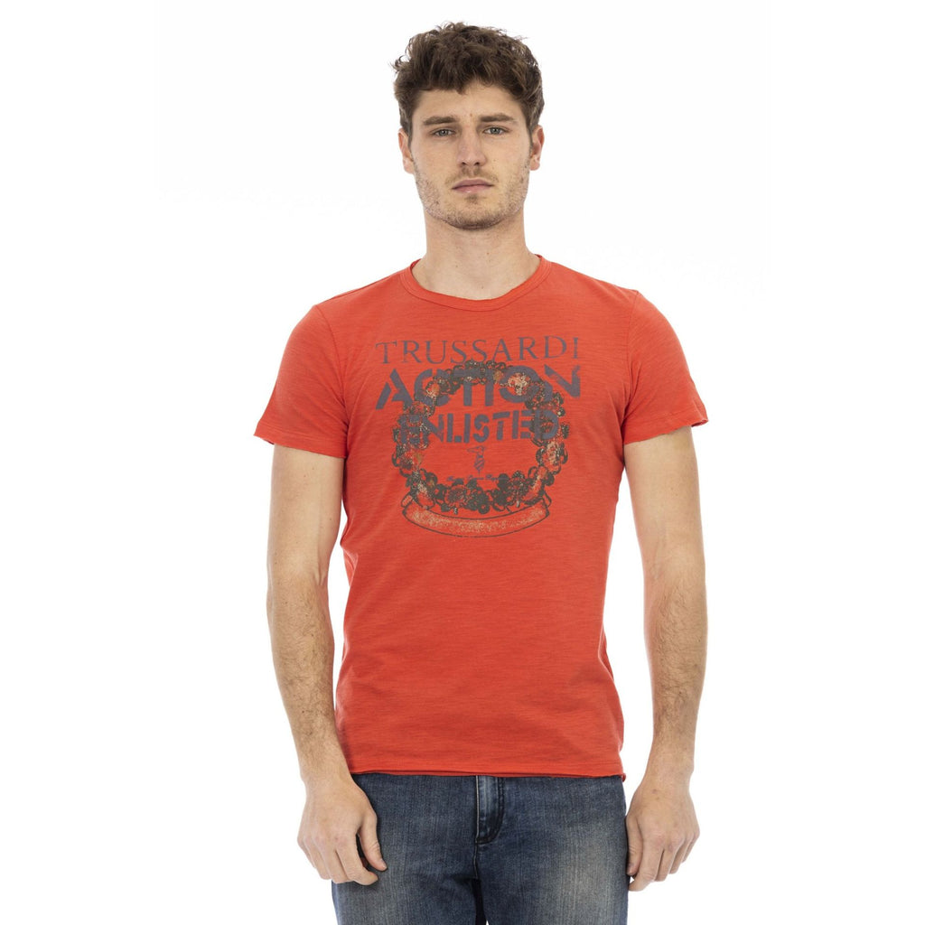 Trussardi Action 2AT17 T-shirt Maglietta Uomo Rosso