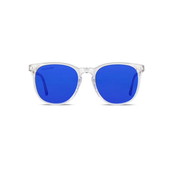 Smooder MESQUITE X009 Occhiali da Sole Unisex Trasparente Blu