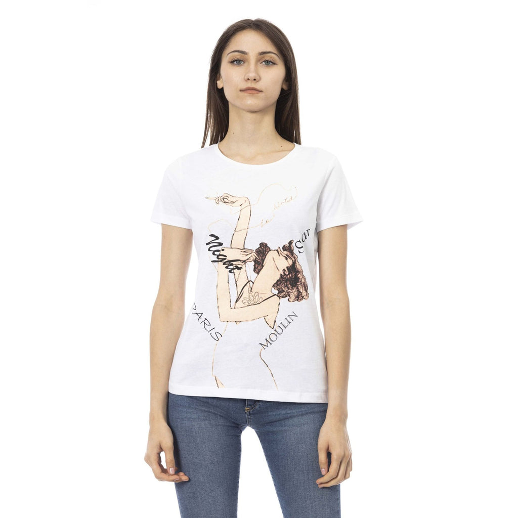 Trussardi Action 2BT23 T-shirt Maglietta Donna Bianco
