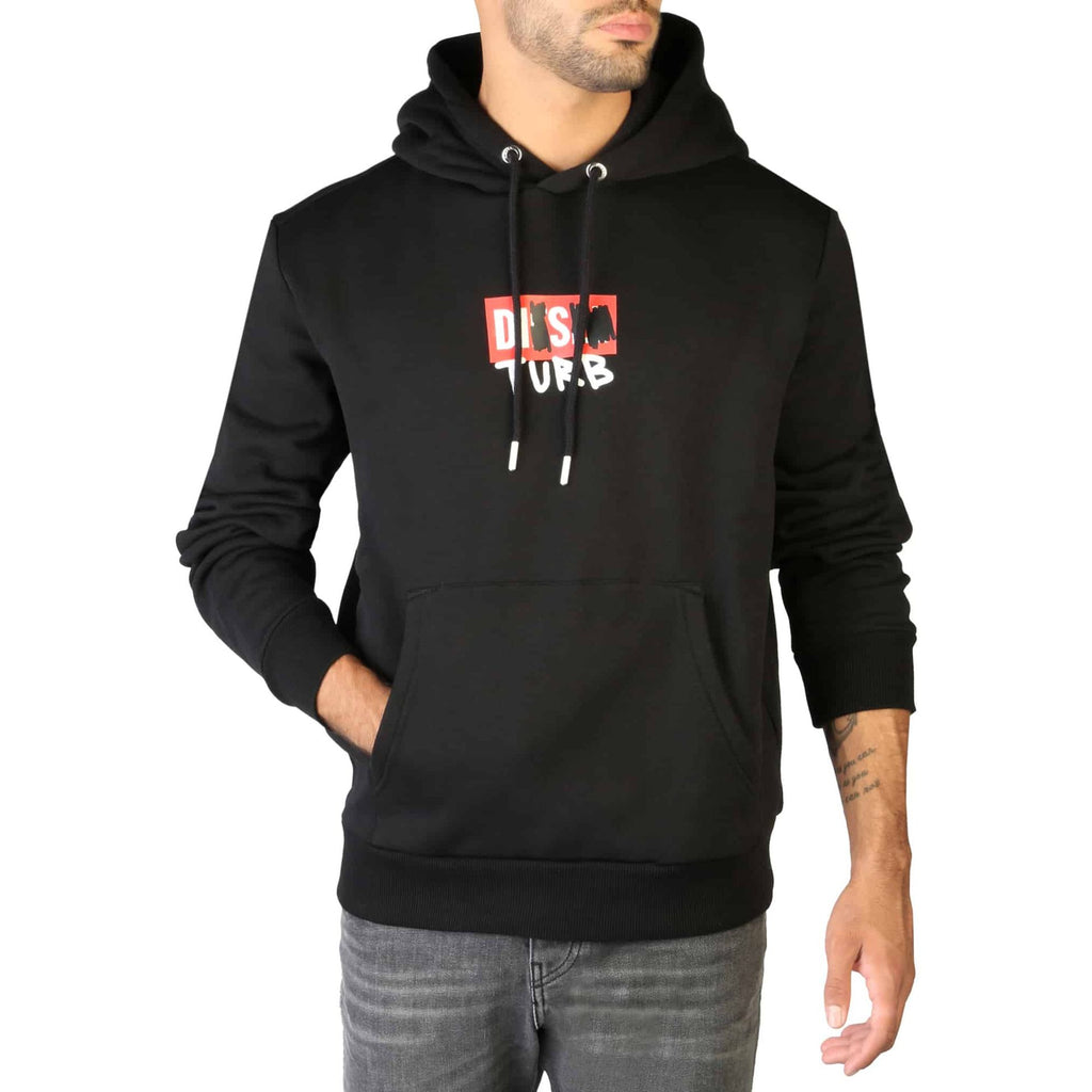 Diesel S-GIRK-HOOD-B8 A03270 0GRAL 9XX Felpa Uomo Nero - BeFashion.it